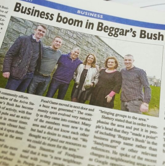 BeggarsBushD4's tweet photo. Brilliant article about the businesses of #beggarsbush in the new edition of @newsFour pick up a copy! ☕ @slatterys #dublin https://t.co/xc6QFEsFr7