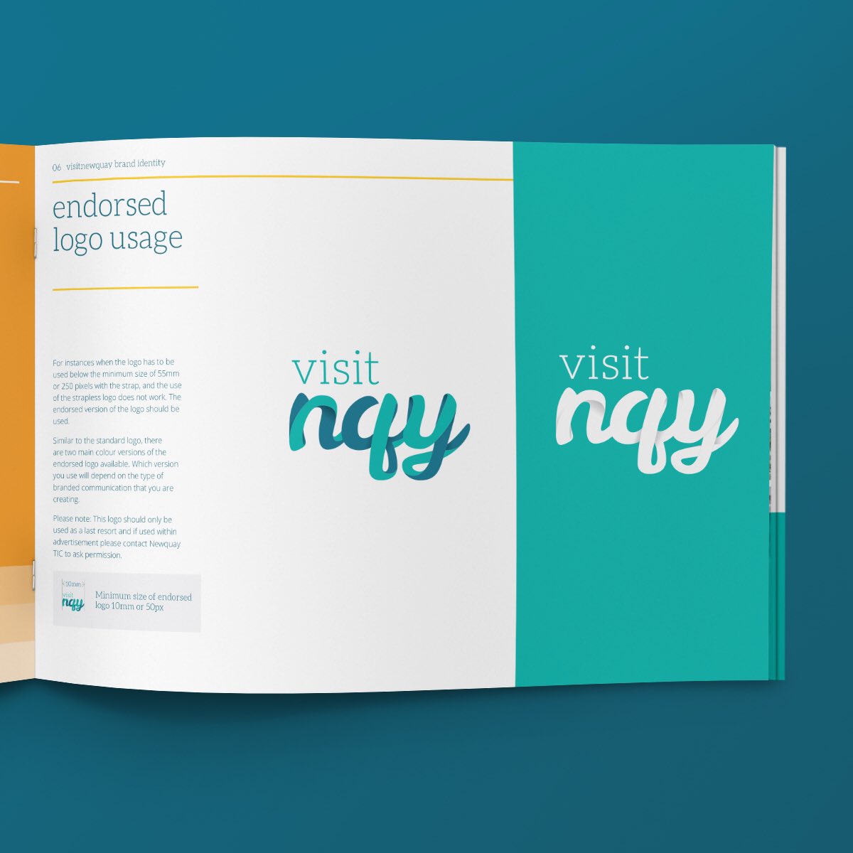 Being in #newquay, I thought I'd throwback to our #rebranding of <a href="/Tourism_Newquay/">Visit Newquay</a> #logo #design #cornwall #tourism #branding #