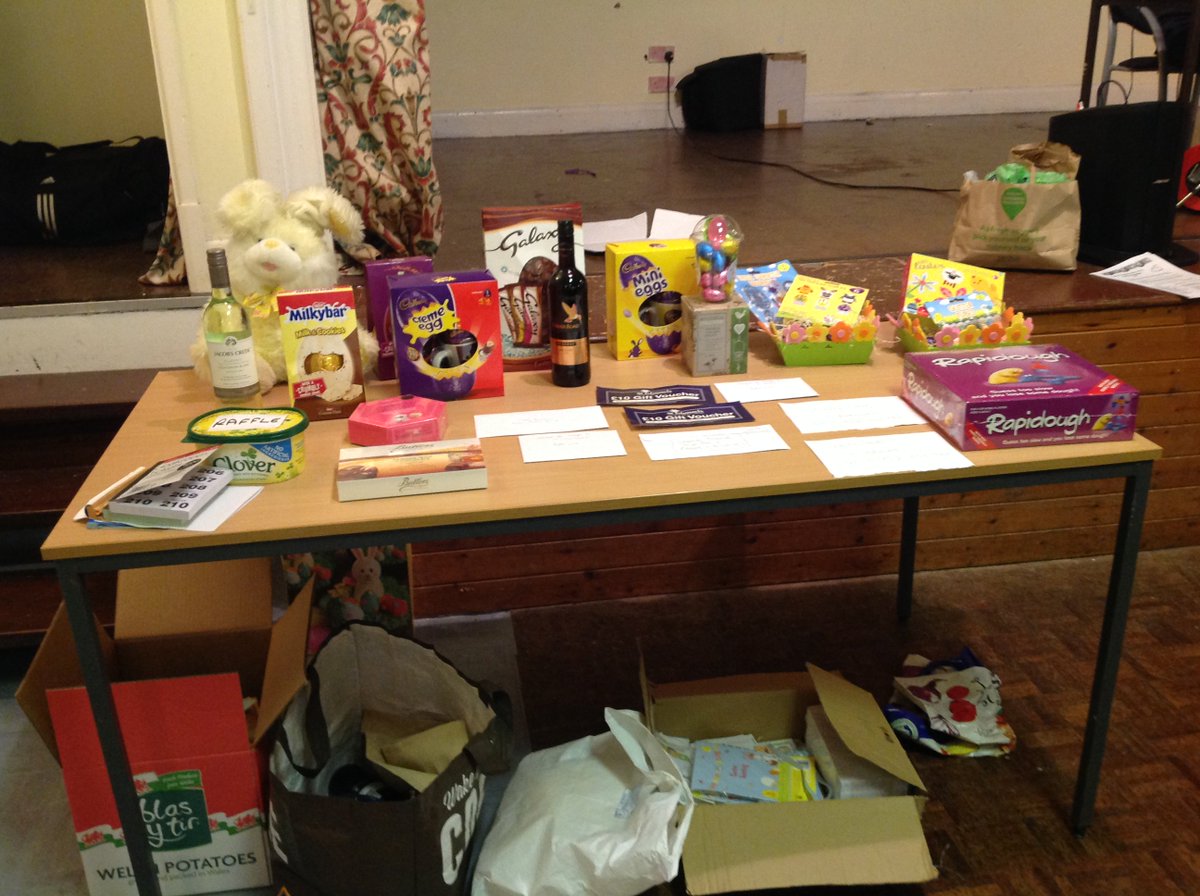Fabulous Easter Bingo last night. Thanks so much to the PTA and to the generous donators of prizes. <a href="/capestonefarm/">Capestone Farm</a> <a href="/blasytir/">Blas y Tir</a>