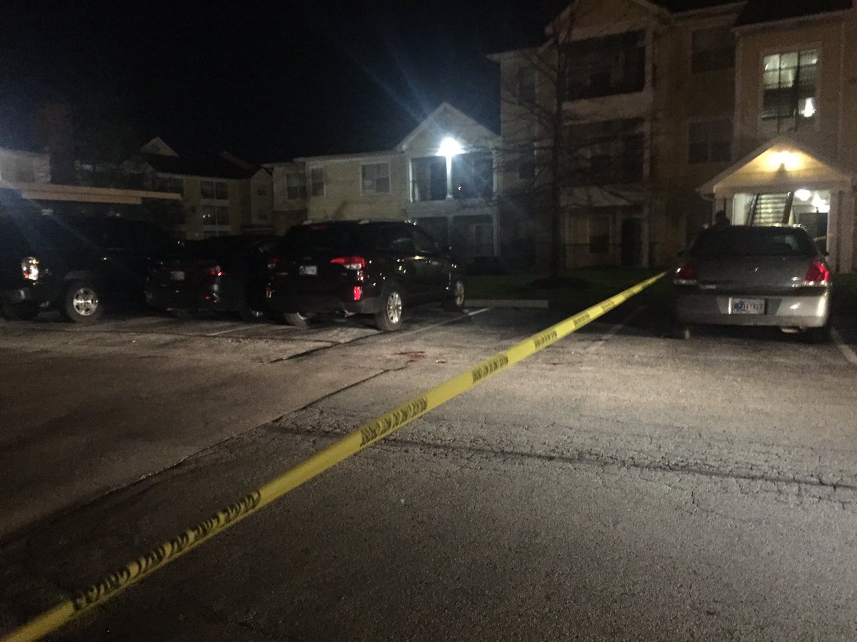 emilyapace's tweet photo. UPDATE: Police now confirm suspect shot in home invasion. Two victims with head injuries. Happened at apt in Mill Run Circle just after 4a. https://t.co/KkuzIUGZgU