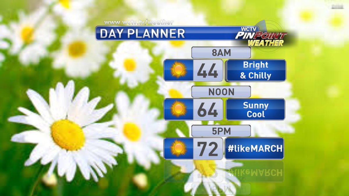 WCTVFirstAlert's tweet photo. talk about #theGOODstuff and more of this for the weekend!!! #likeMARCH https://t.co/DeLMAhyy8V