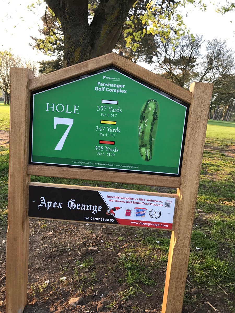 Apex grange Ltd. 
Supporting the local golf clubs