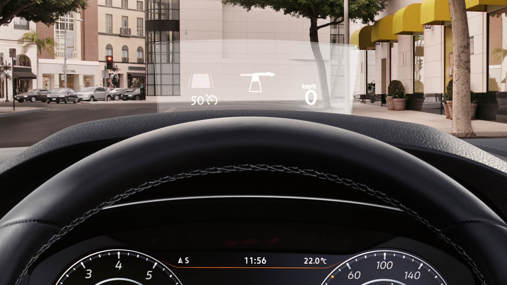 head up display arteon