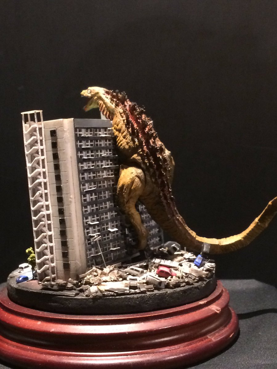 シン・ゴジラ　ジオラマ コトブキヤ秋葉原店で開催中の「シン・ゴジラ」ジオラマ展示会に行っ