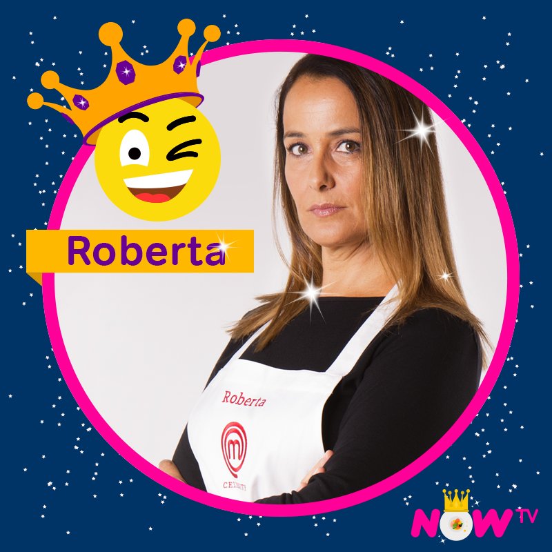 NOWTV_It's tweet photo. Noi col fiato sospeso, @neslimusic col tiramisù sospeso e Roberta... 👑 #CelebrityMasterChefIt! La finale 👉 https://t.co/4yTCsT3Rda https://t.co/XOikzfc9Q5