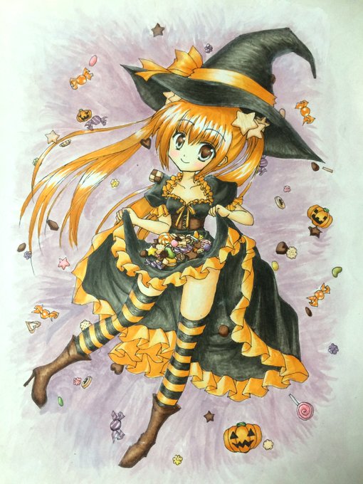 今見ても普通にかわいいような
#高2のときこんな絵描いてた 