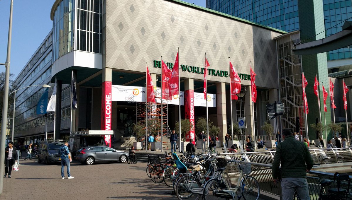 openrotterdam's tweet photo. De startnummers voor de @MarathonRdam kunnen vanaf vandaag bij het @WTCRotterdam worden afgehaald! @Jeugdsportfonds @Sportstad @RdamTopsport https://t.co/x8s0c9SX3Y