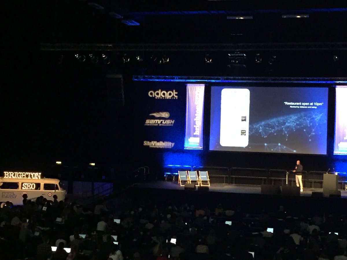 ZazzleMedia's tweet photo. We've made it to Brighton for #BrightonSEO We're excited to see the talks from industry experts throughout the day! @brightonseo #SEO https://t.co/FcbMjTHO7L