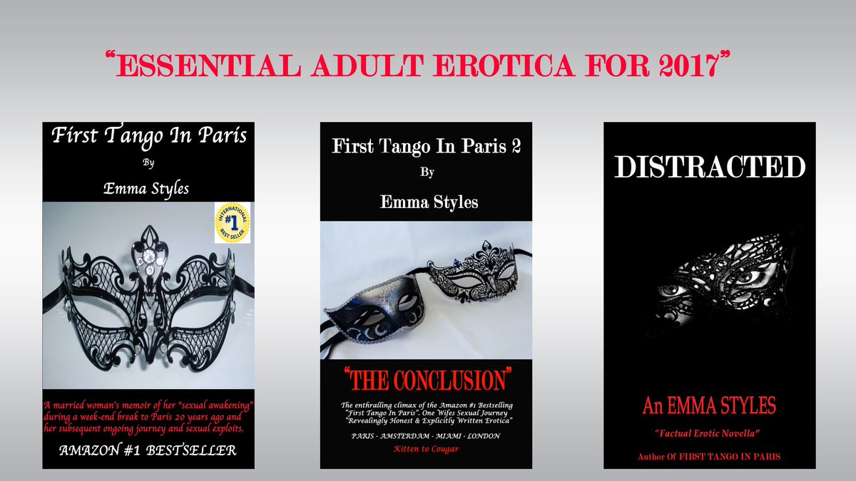 MsEmmaJStyles's tweet photo. #FirstTangoInParis
Outrageous Erotic & Explicit!
⭐⭐⭐⭐⭐s #kindle
"Fabulously Filthy"
#EARTG #MILF #cougar #ian1
https://t.co/wzL6VEVLtA https://t.co/qGtOptF0nu