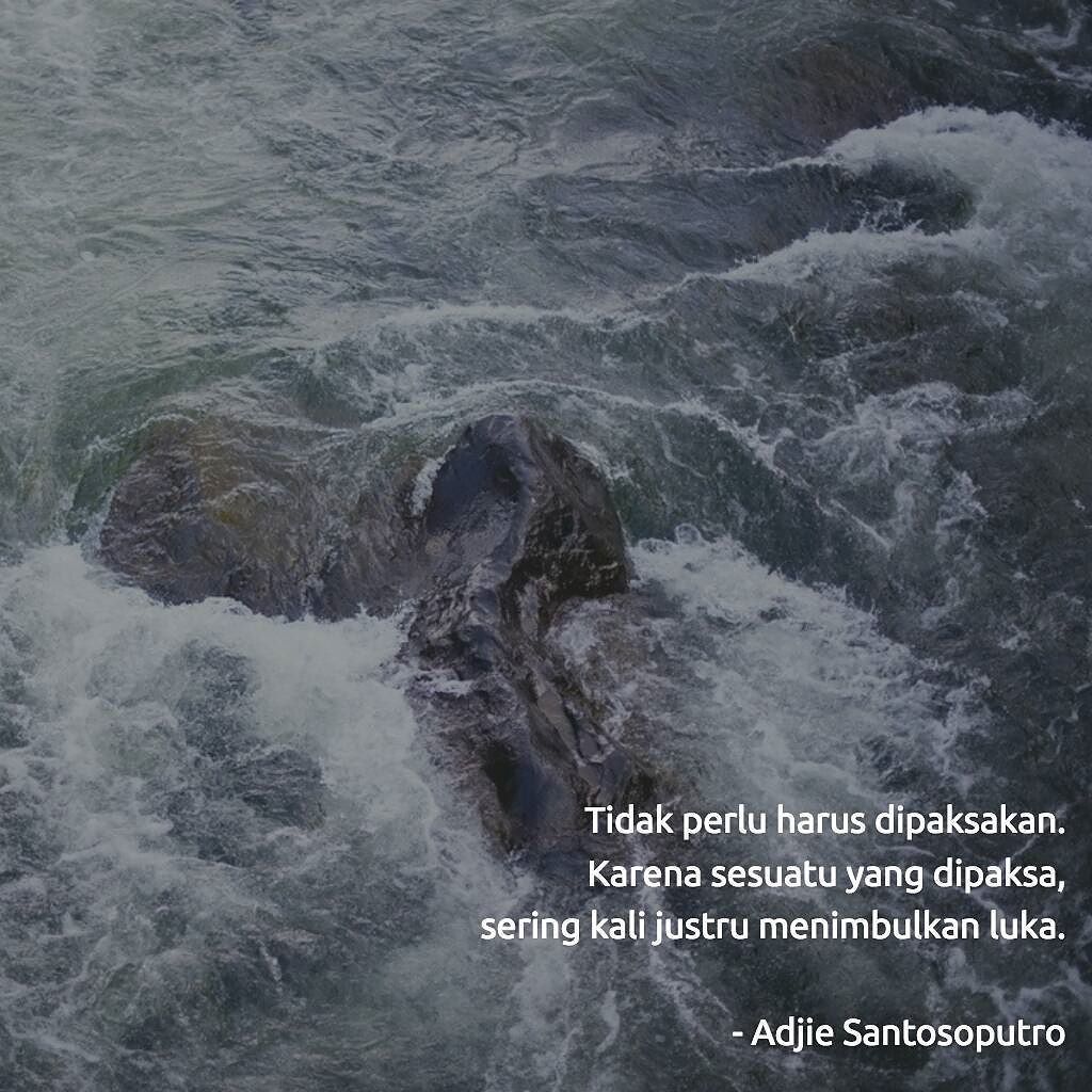 Tidak Perlu Harus Dipaksakan ...⠀⠀⠀
.⠀⠀⠀
Air mengalir mengikuti jalur yang ada, melewati celah-celah sempit. Saat … ift.tt/2nkOG64