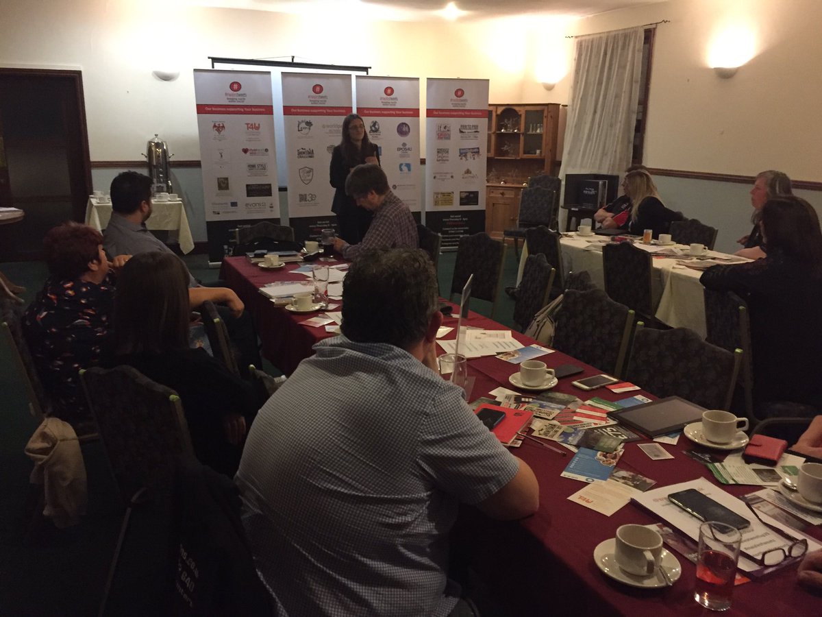 More from last night at <a href="/BoathouseChirk/">The Boathouse</a> #nwalestweetup29 so many new connections in magnificent surroundings #chirk #nwalestweets