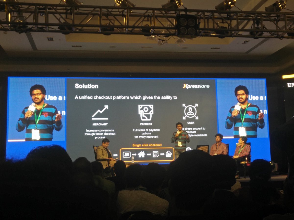 dhineshkumarg's tweet photo. Ashwin Koorakula, young entrepreneur on Xpresslane @Unisys #Cloud2020Year8 https://t.co/0tHgnWwNfG