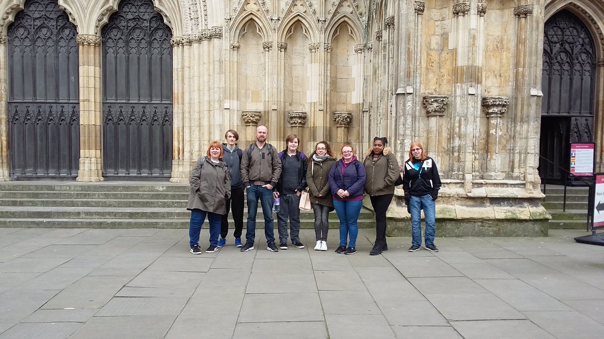 ad_sav's tweet photo. Young adult carers visiting York today! @YACarersleeds @CarersLeeds https://t.co/1rjKLBSHVN