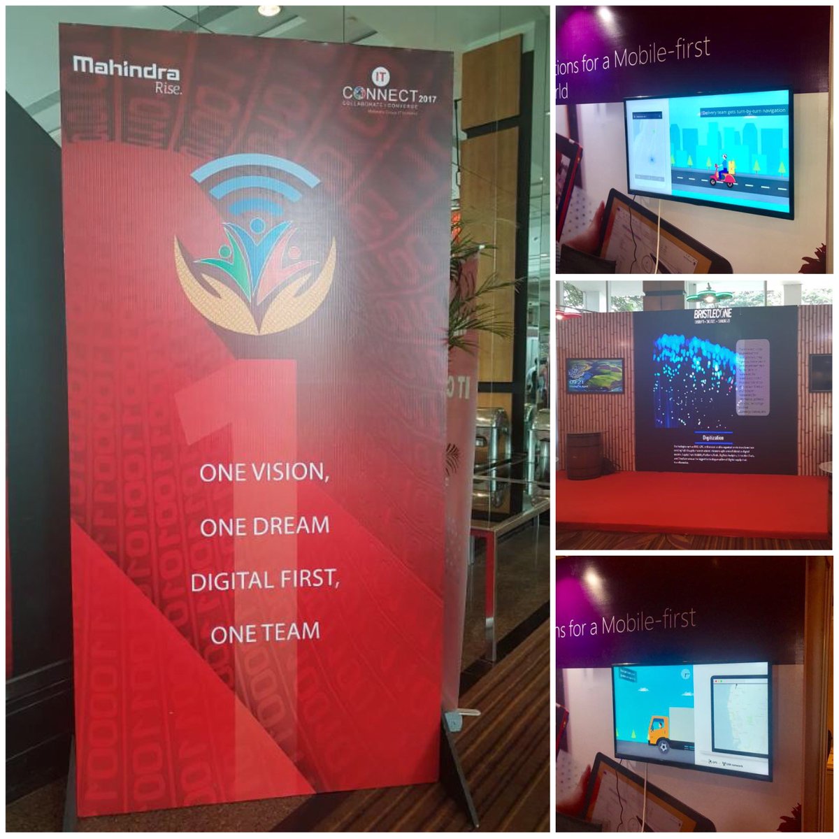 LogiCloud9's tweet image. Our #LogiCloud team at #Mahindra IT Connect 2017 showcasing new-age #cloudsolutions