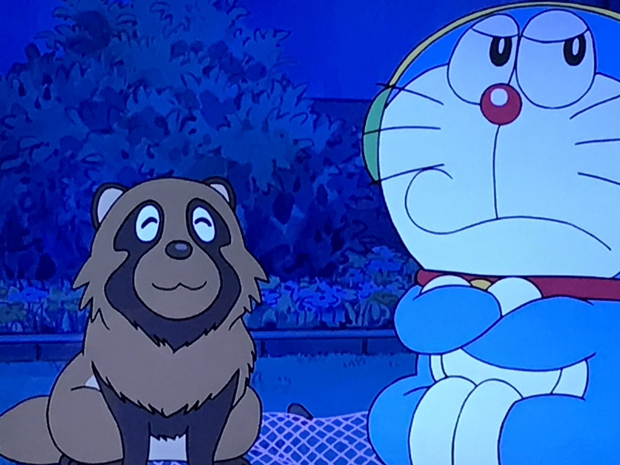 リンゴ على تويتر やばい 今日のドラえもんは本当見ててよかった 梶さんのタヌキかわいいんだけど笑 梶裕貴 ドラえもん