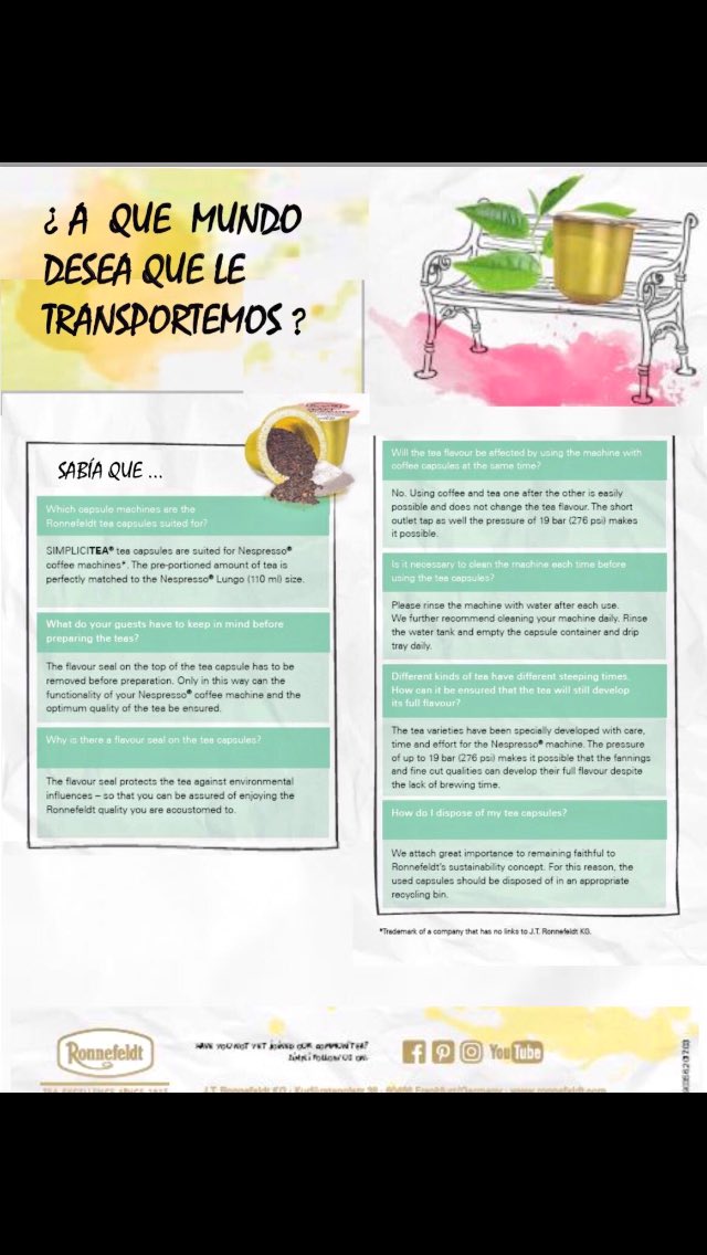 saborpeninsular's tweet photo. Ayer nos contaba la excelencia de los #Tés #Simplicitea @SuarezRaquel5 !! En máquinas de #Nespresso !!! No os perdáis la experiencia !!! https://t.co/Tq0ly3xWBi