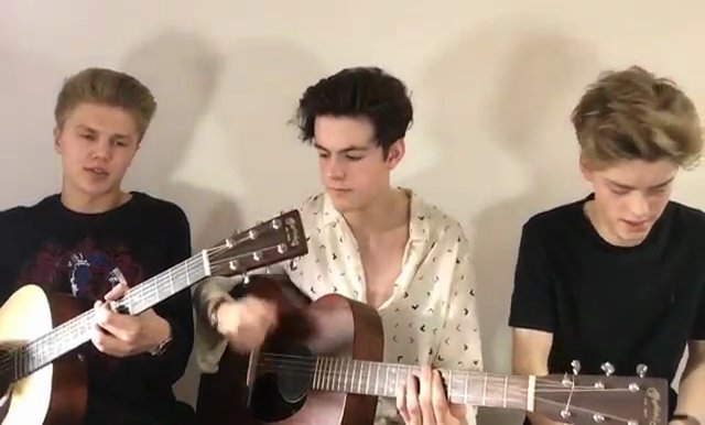 shinichiiikun's tweet photo. I love you guys! @NewHopeClub @NewHopeGeorge @NewHopeBlake @NewHopeReece 
#NewHopeClubSignOfTheTimesCover https://t.co/YrBeHYaCG8