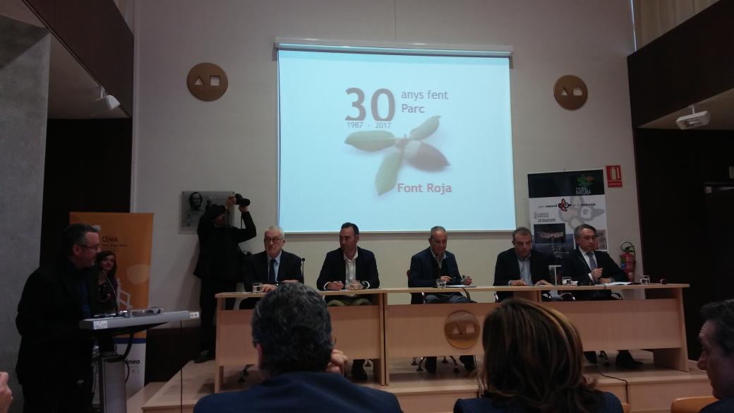 Conmemoración del 30 aniversario del <a href="/GVAparcs/">GVA Parcs Naturals</a> Font Roja.