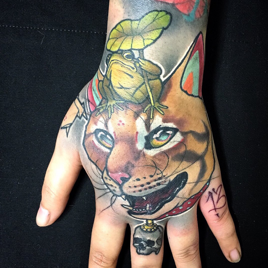 刺青 猫