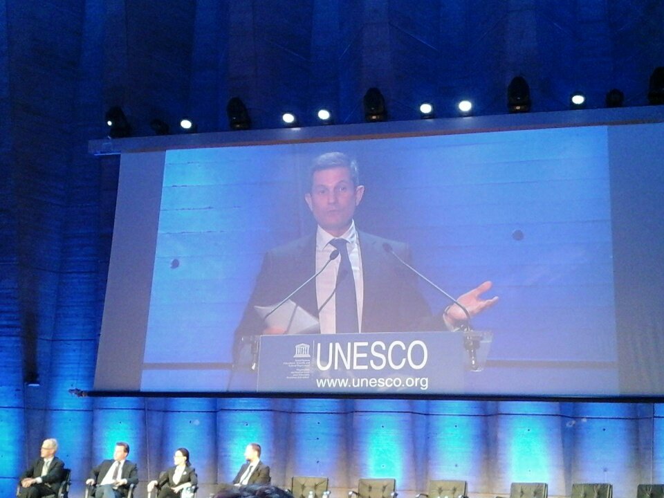 CyberGeopolis's tweet photo. L.Gautier appelle à se revoir dans deux ans pour qu'il y ait un apres à la #SecNumConf ! https://t.co/2AtP51oppB