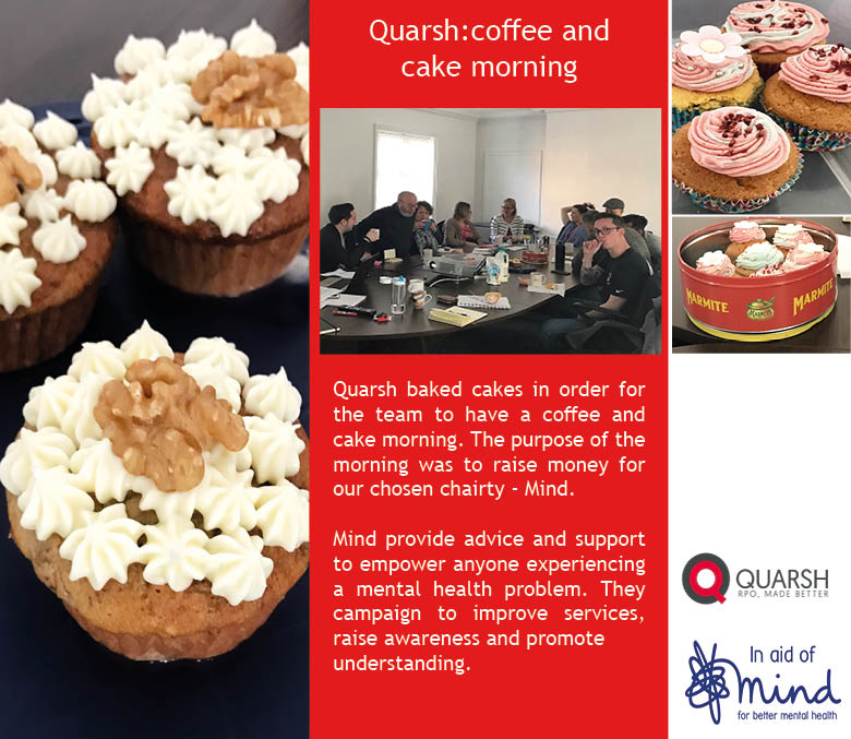 Quarsh raises #money for their chosen #charity, <a href="/MindCharity/">Mind</a>. We will continue to take part in other events in order to raise more money!