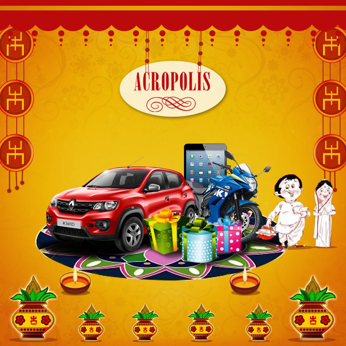 Acropolis_Mall's tweet photo. Make your own chance to #win a car! Visit #AcropolisMall, #shop for Rs. 2017 or more and participate in "Shop, Dine, Play &amp; Win Carnival" https://t.co/Bx9Ch6qvJG