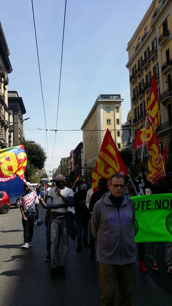 EUHealthNetwork's tweet photo. In Napoli with migrants and unemployed workers. Health is for all! #health4all https://t.co/ARas0Tn9xP