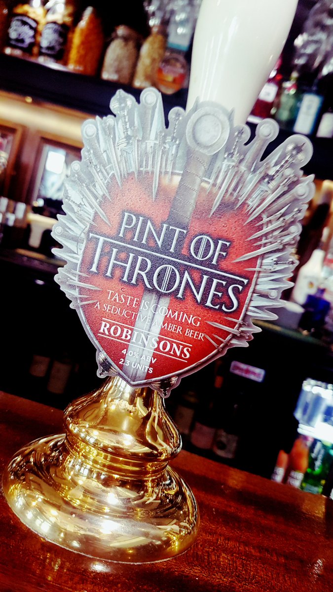 TheForestersHW's tweet image. Taste is coming! Our new ale from @robbiesbrewery Pint of Thrones #amberbeer #4%abv #realale #camra #goodpint