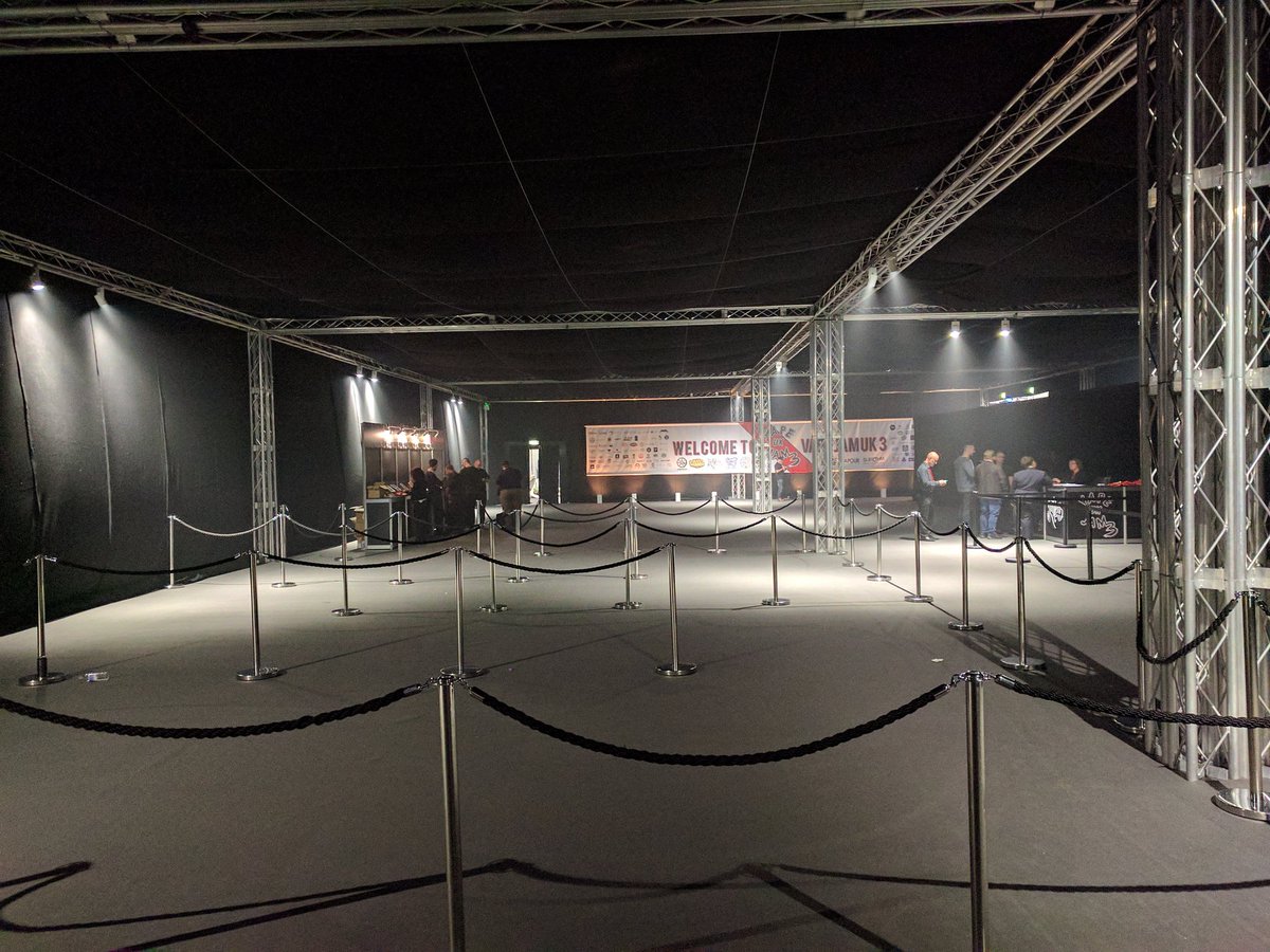 I'd imagine this'll be busier tomorrow