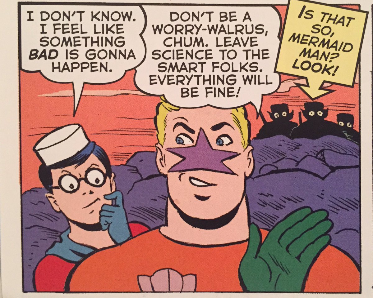 WillPheesh's tweet photo. Entering the Twitter Black Hole. Perspectives vary without fail.
#Spongebob #fcbd2016 - Evan Dorkin, Ramona Fradon, Jim Campbell, Rob Leigh https://t.co/4fofoTSDOj