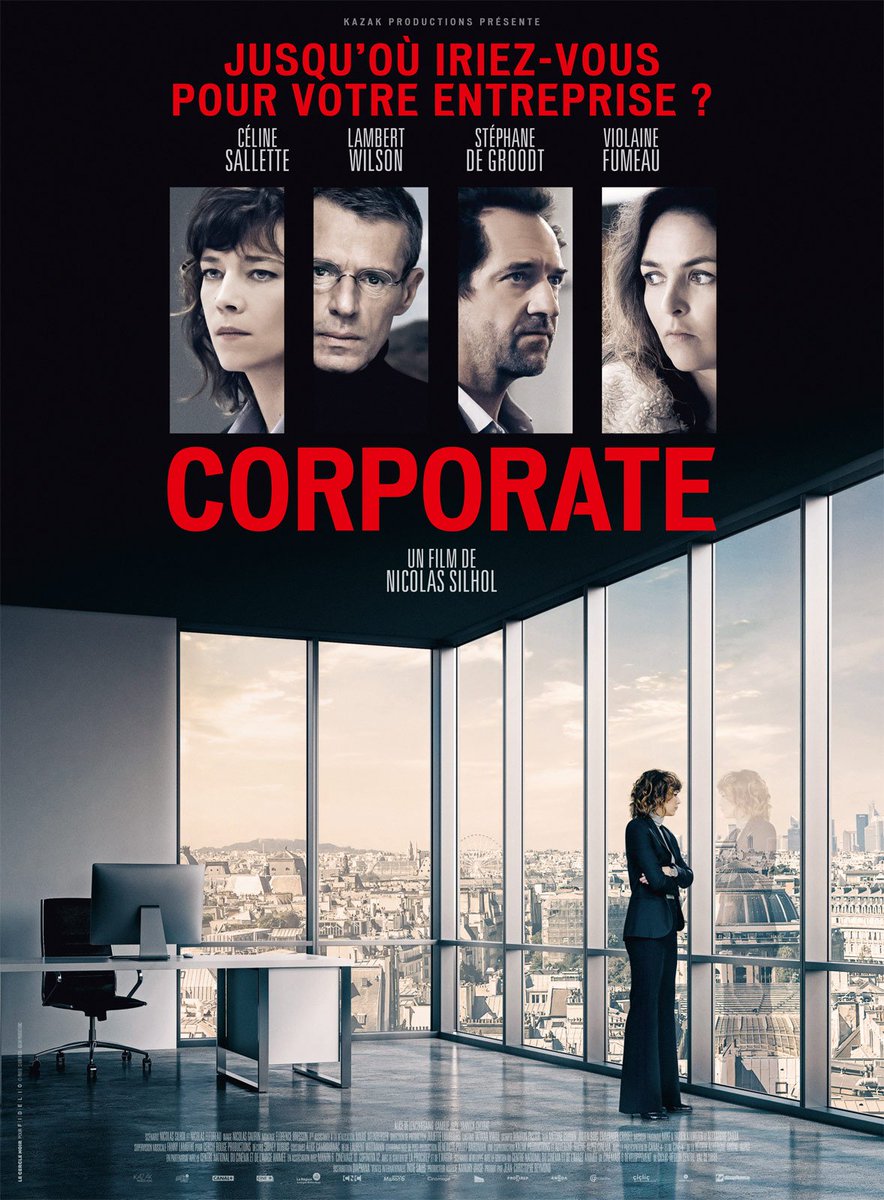 Chronique #Cinéma du 05 avril - #Corporate - #CélineSallette #Film #LambertWilson #NicolasSilhol - pharefm.com/2017/04/07/chr…