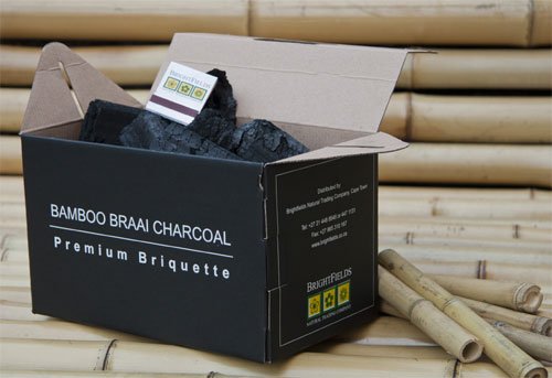BrightFields_SA's tweet photo. Cooking with Bamboo Braai Charcoal is good for your health and for the environment. 3kg Bamboo Braai Charcoal available at R49.95 incl. https://t.co/zyOp0CPNFQ