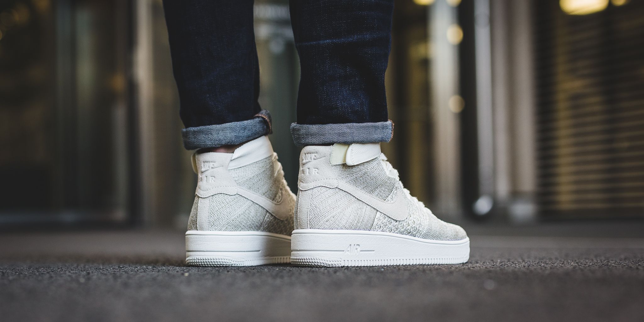 nike air force 1 ultra flyknit mid sail