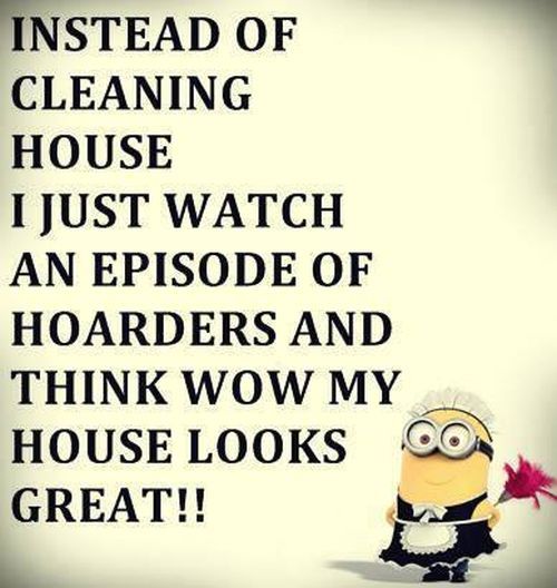 Here's some Funny Friday humor to get your day started! #sparklecleaning #funnyfriday