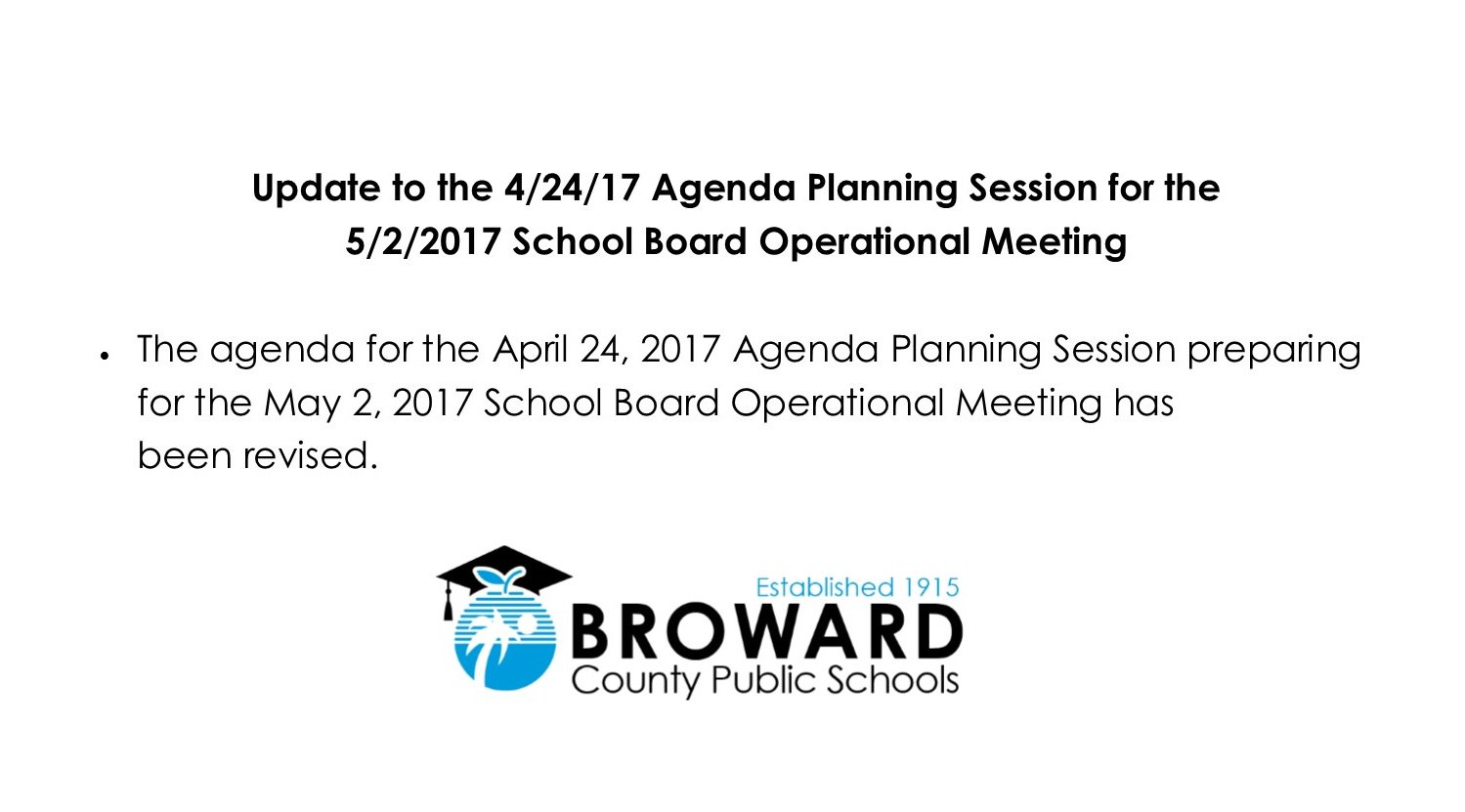 Broward Schools Visit T Co Vxqdgw3nhw To Review The Agenda Click On Our School Board And Meeting Agendas Then Select The 4 24 17 Session T Co Ebnyjhdfaz Twitter