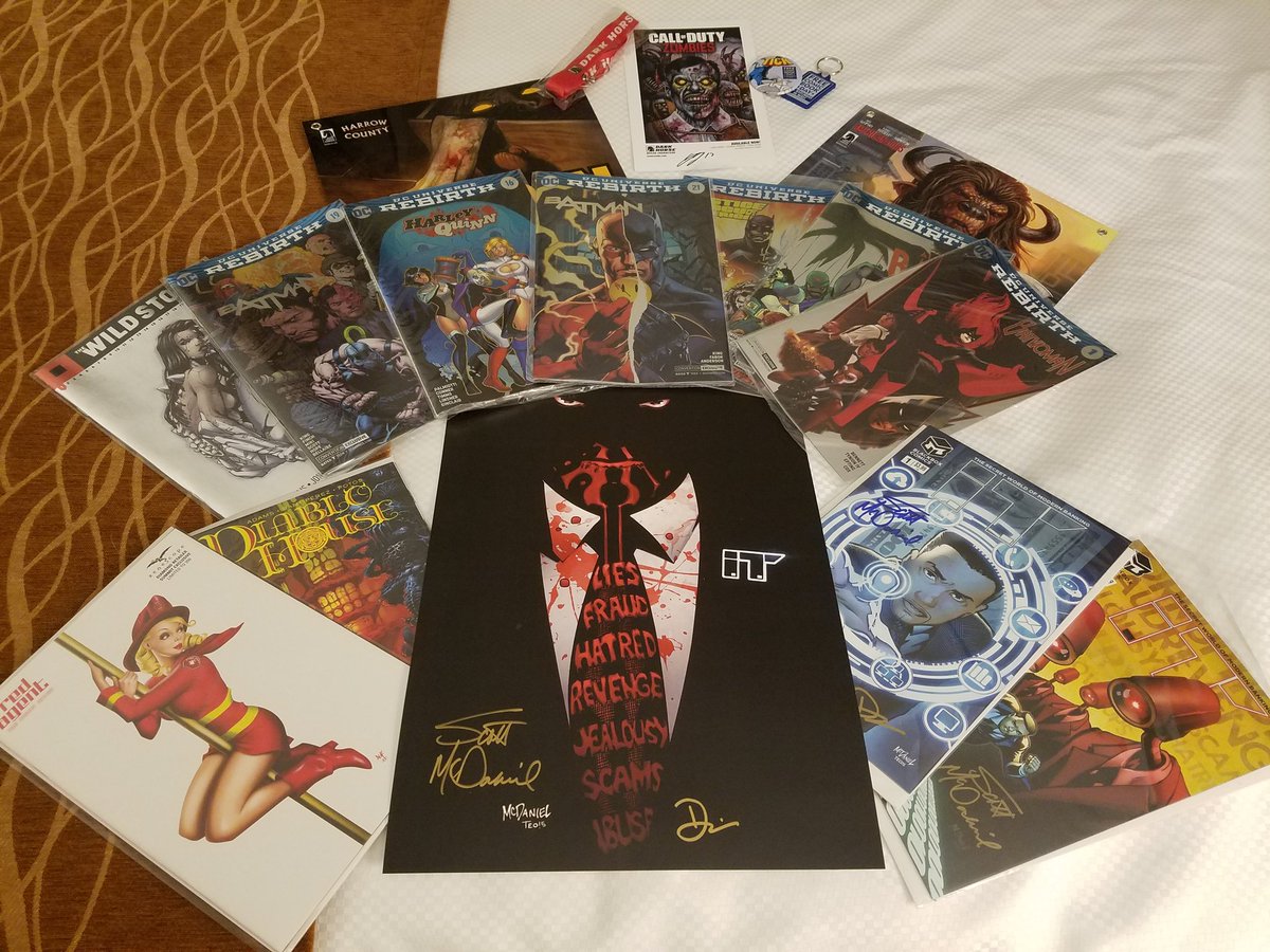 Today at #C2E2 #RetailerSummit :
<a href="/DCComics/">DC Comics</a> <a href="/BLACKBOXCOMICSP/">BLACKBOX COMICS</a> <a href="/DarkHorseComics/">Dark Horse Comics</a> <a href="/Zenescope/">Zenescope Entertainment</a> <a href="/IDWPublishing/">IDW Publishing</a> Can you say awesomeness?