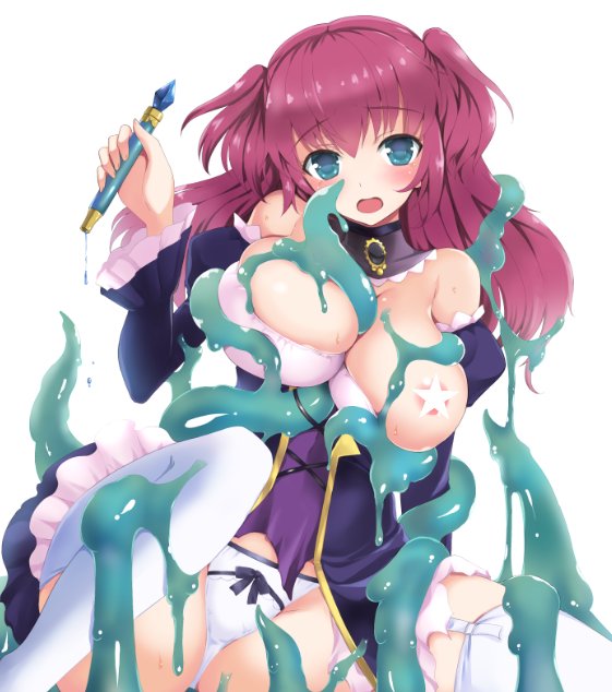 コミ1新刊の表紙イラストができました。あとはデザインを組んで入稿だ～(`・ω・') 