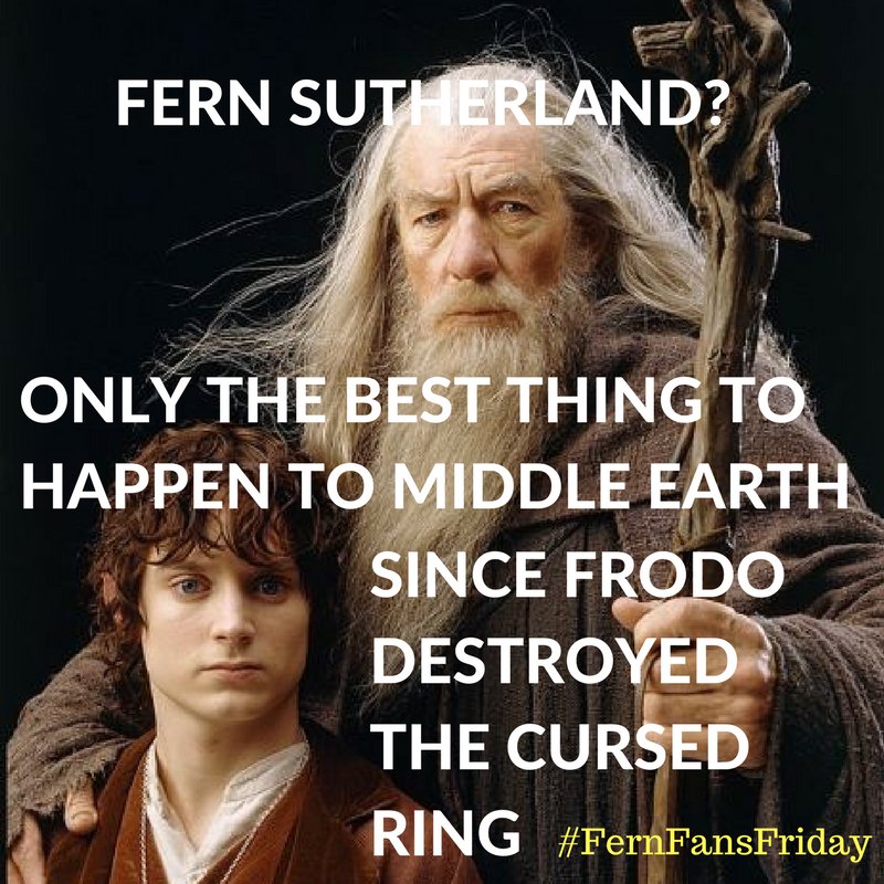 larrydarter's tweet photo. Gandalf gives his opinion of Kiwi star @FernSutherland
#FernFansFriday #southpacificpictures #TheBrokenwoodMysteries https://t.co/VRxtyQRBWW