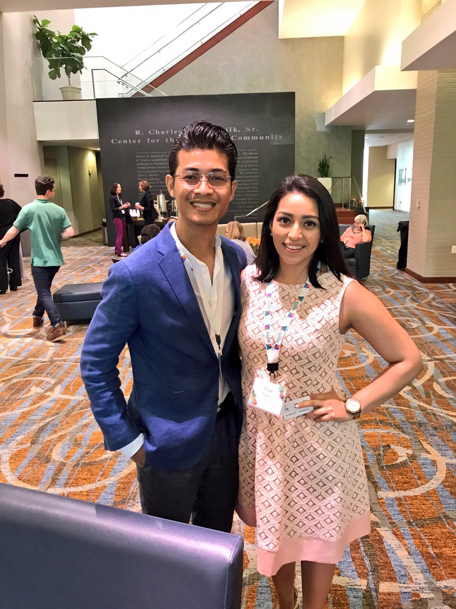 __elisaneira's tweet photo. @sokthea it was lovely to meet you! #Interactive2017 and @WelcomingUSA thank you for connecting us to such an amazing group of leaders! https://t.co/h6wPZjA0YL