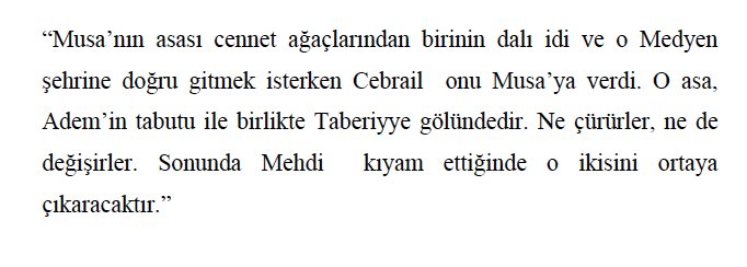 91/ Sünni kaynaklarda da geçtiği üzere Tabut ve Tevrat'ı ortaya çıkaracak.. Yahudilerin büyük bir kısmı müslüman olacak..