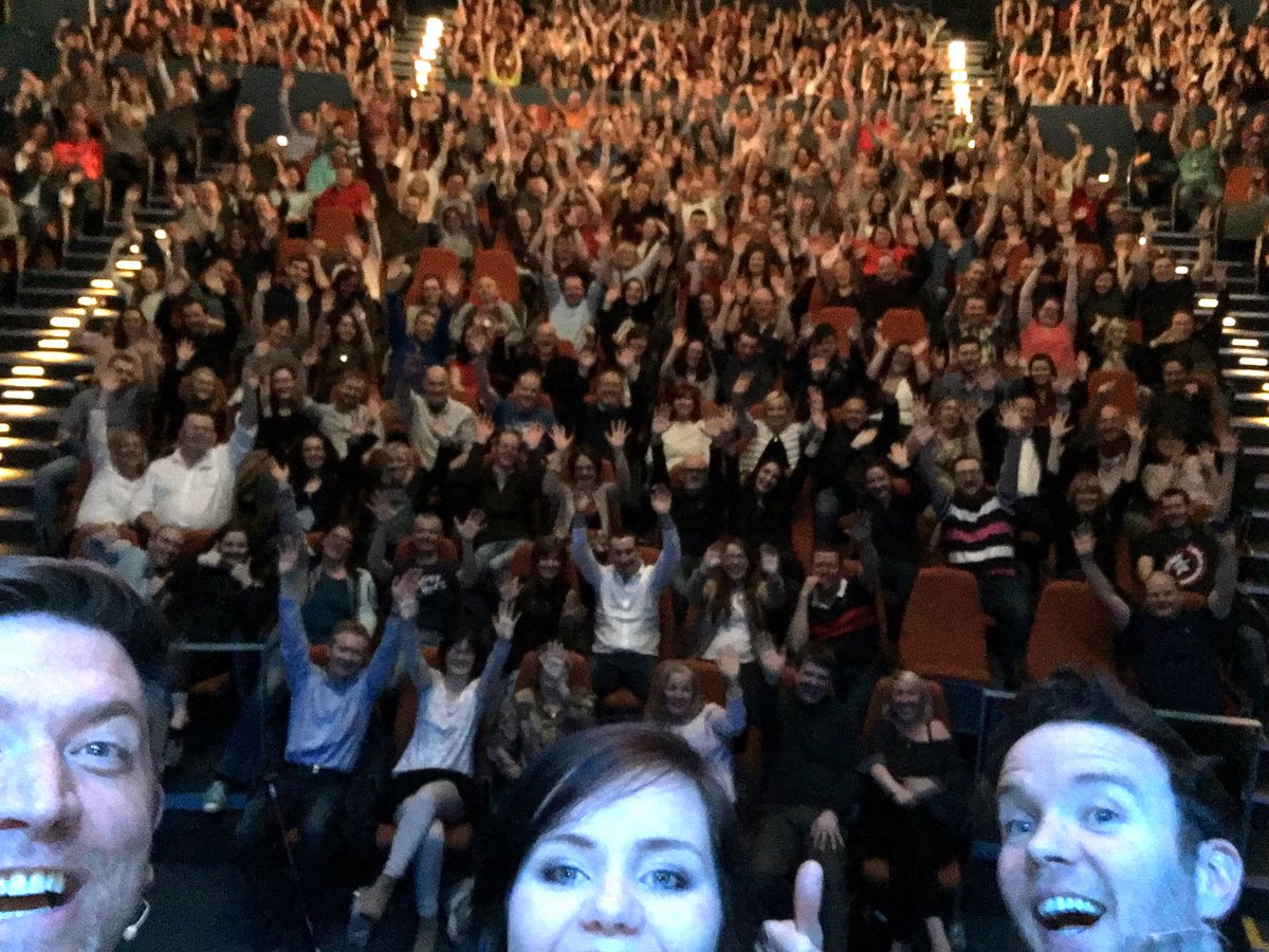 DaveTodayFM's tweet photo. Limerick. Limerick. Limerick. 
We can't thank you enough!
The #AhSureLookitTour is so much craic! 😂😂😂 https://t.co/ruk5oAtQXE