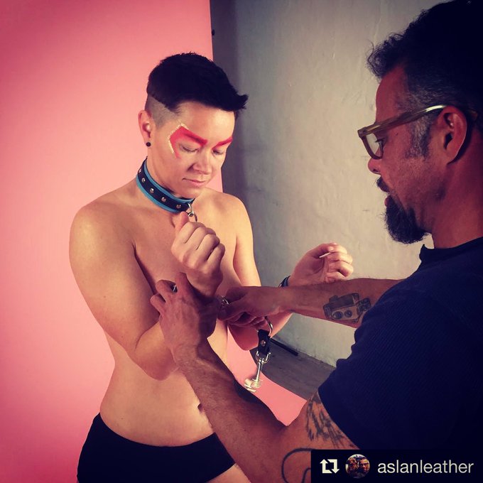Behind the scenes of a super shoot with @ASLANLeather, modeling new gear and a fun face. ⚡️ https://t<a class="tags" target="_blank" title="On Twitter" href="/?out=eyJ0eXAiOiJKV1QiLCJhbGciOiJIUzUxMiJ9.eyJpYXQiOjE3MjE4OTE4MTYsImlzcyI6InR3cG9ybnN0YXJzLmNvbSIsIm5iZiI6MTcyMTg5MTgxNiwiZXhwIjoxNzUzNDI3ODE2LCJyZWRpcmVjdF91cmwiOiJodHRwczovL3R3aXR0ZXIuY29tL0FTTEFOTGVhdGhlciJ9.h05Is1-A_lVIgOVVTiC8wU6UpKKnan9OgP7XaVNYF4myvHiE4v-gl_Ly75D6JujuZqSBilHGXfi3Zp2WGWIfRQ">@ASLANLeather</a><a href="/tag/cknyc"class="tags"><span>#cknyc</span></a><a href="/tag/gonzogirls"class="tags"><span>#gonzogirls</span></a>