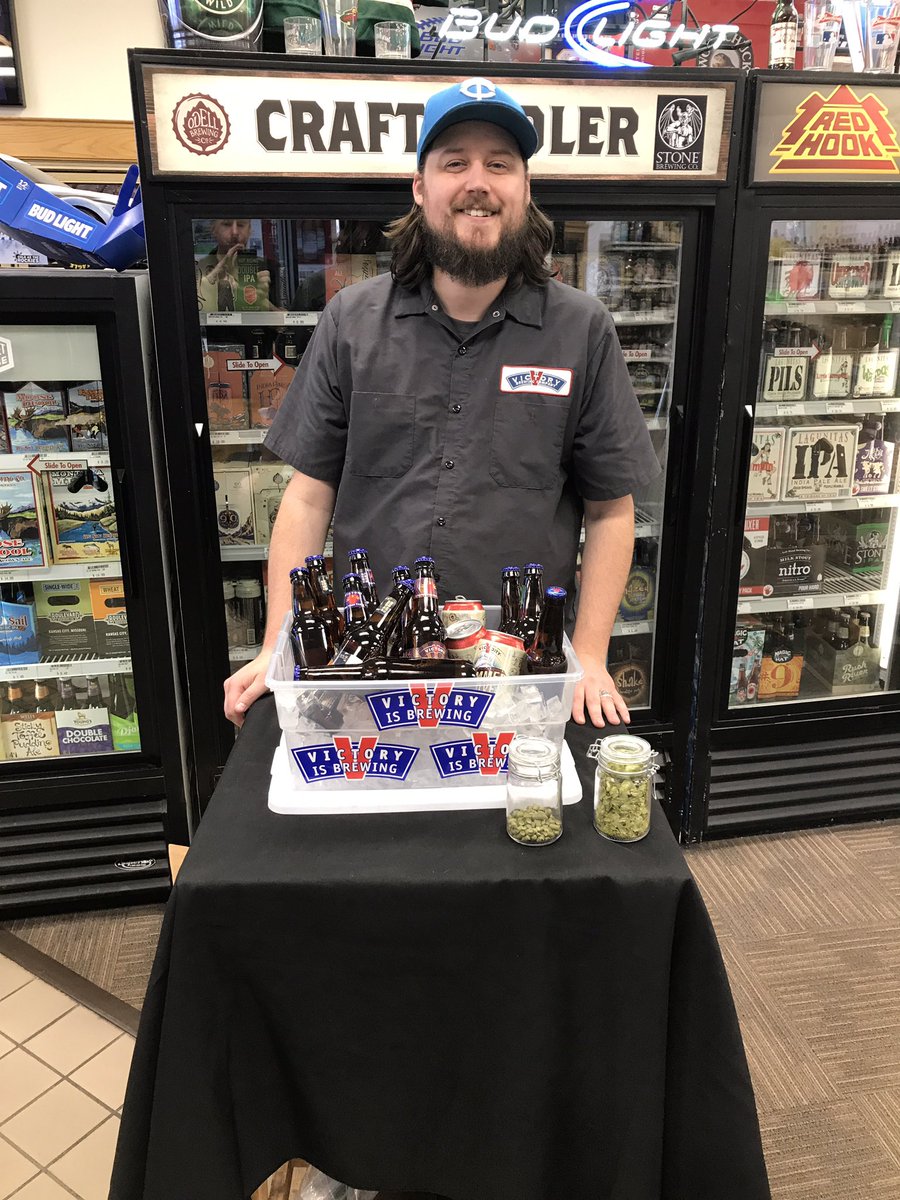 Victory Beer tasting going on until 7pm at Viking Liquor in Prior Lake.
