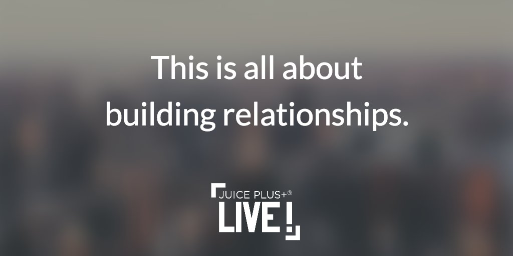 juiceplusLIVE's tweet photo. Success starts with caring for other people. #jpLIVE https://t.co/87V652EDxf