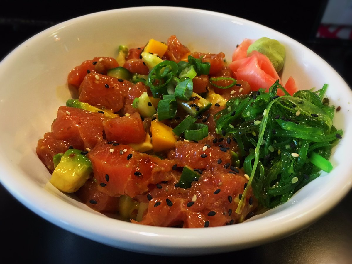 Serving Poke Bowls starting Mon. #sushi