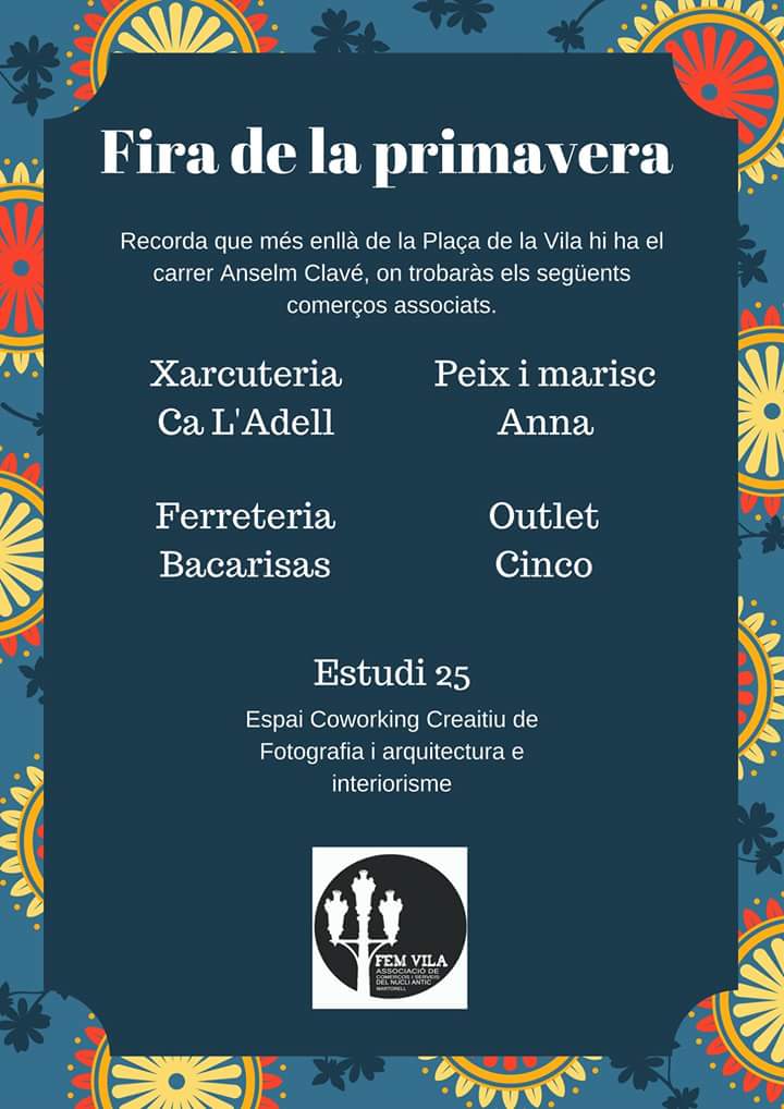 VilaFem's tweet photo. #comerç #comerçdeproximitat #martorell #baixllobregat #martorellvila #femvila #callesconvida #comercio #comprad https://t.co/XnuAbTvrNx