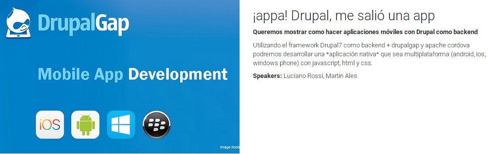 FlisolCABA's tweet photo. Charla:"¡appa! Drupal, me salió una app" by lukio, M.Ales - 14:30hs Aula.0.03 
Registrate en https://t.co/PtUOAAlyhK https://t.co/Vn5BJj5ECZ