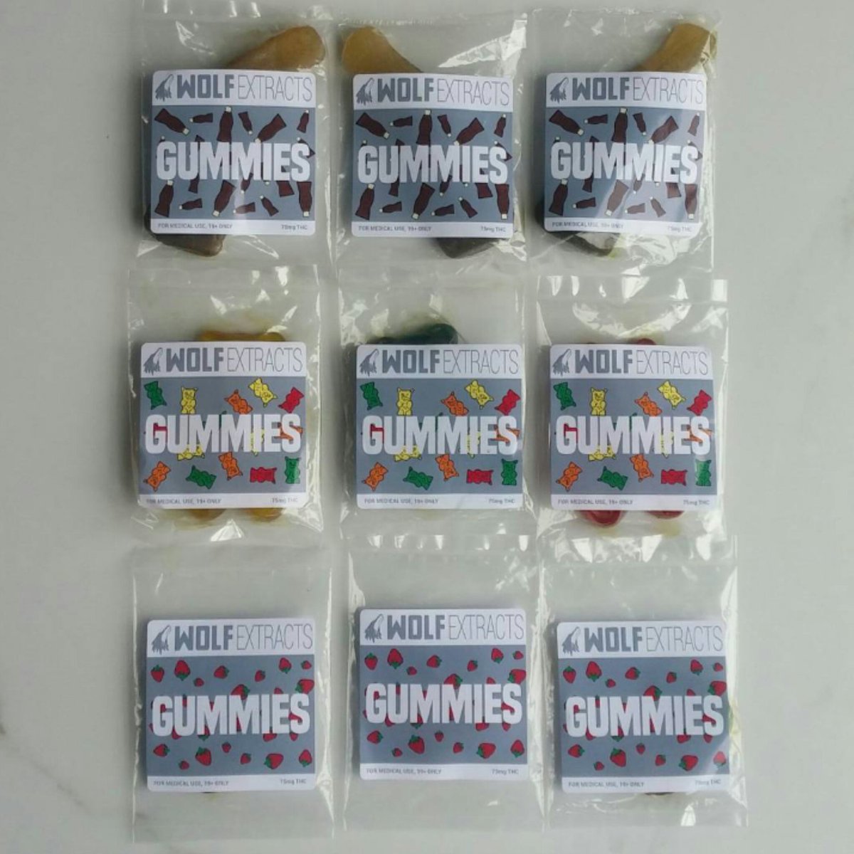 sendmetrees's tweet photo. Just received some super tasty cannabis confections from our friends over at Wolf Extracts! Check the link in our bio and start shopping! https://t.co/c1i8WpfIZp