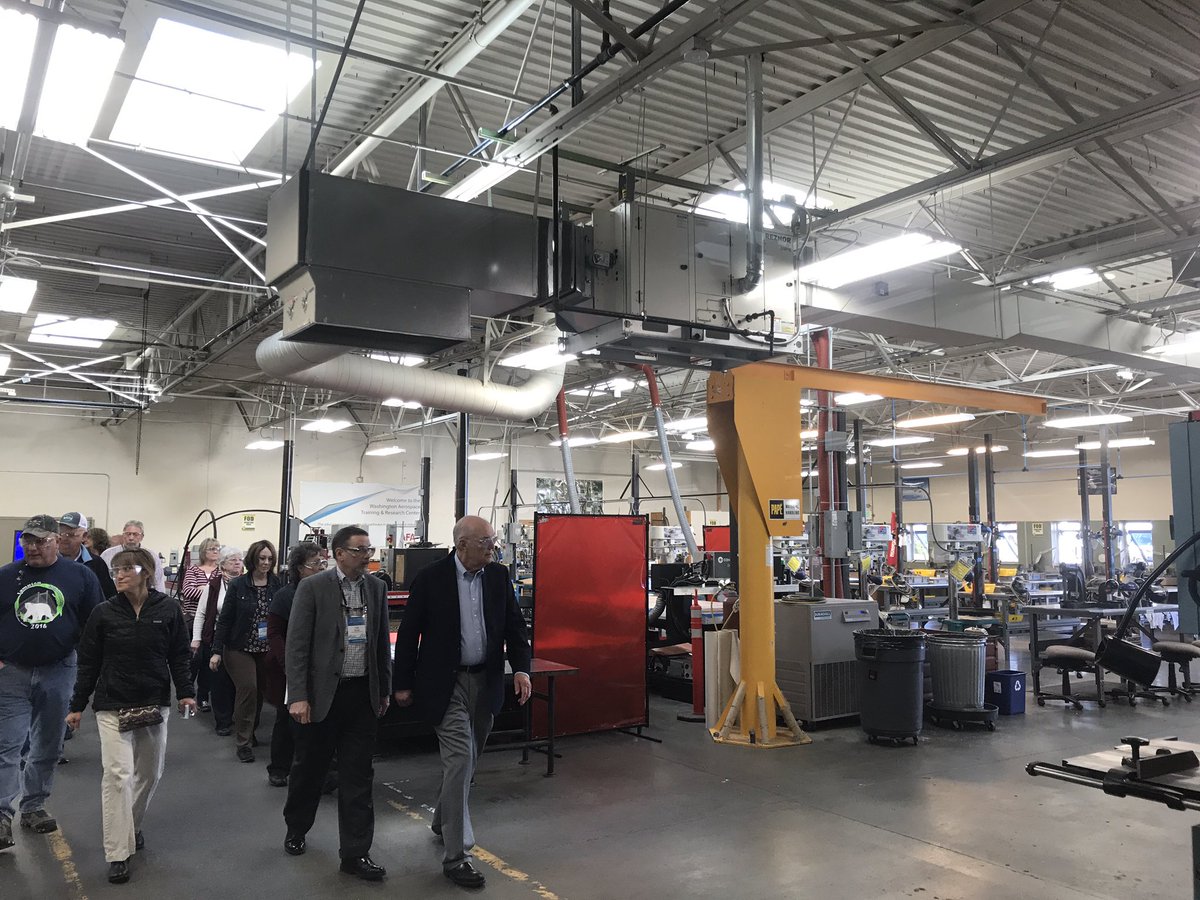 NWESD189's tweet photo. @NWESD189: GREAT tour @InfoWatr! CTE teachers: STEM job opportunities for students 18+ https://t.co/vBl3p1KMK1 #AESD2017 @heywerner59 https://t.co/v8k3UkGYu7