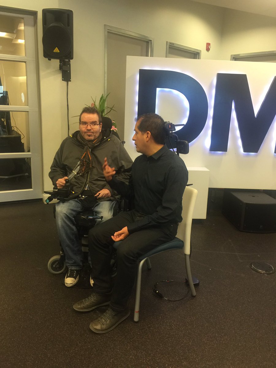SunilSharmaCo's tweet photo. Congratulations to @get_tecla for their new product launch @RyersonDMZ tonight. This literally changes lives for people with disabilities https://t.co/PyHQhEVOp8